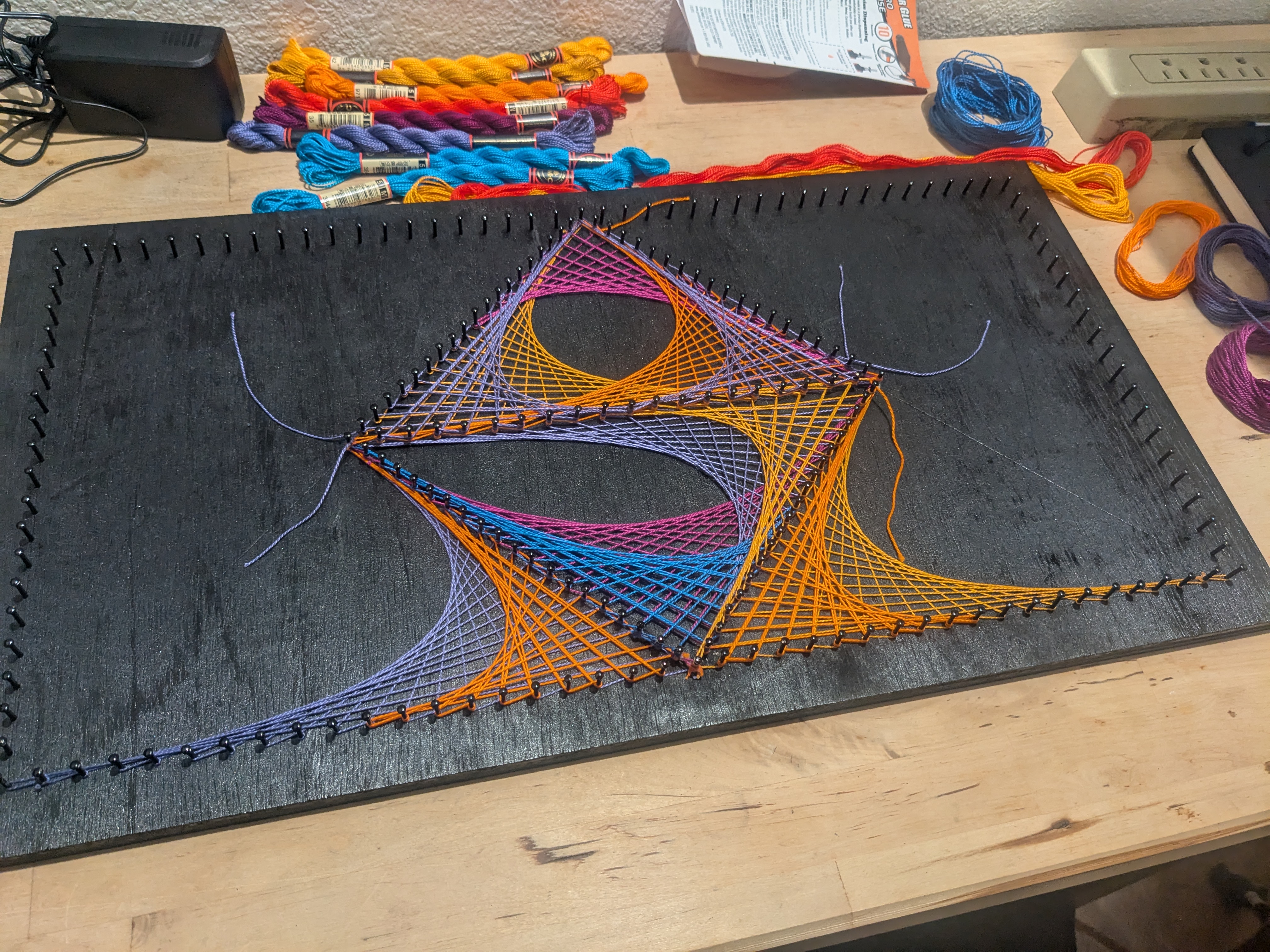 String Art - threading
